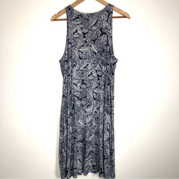Athleta Sleeveless Palm Santorini High Neck Dress - Picture 5 of 6